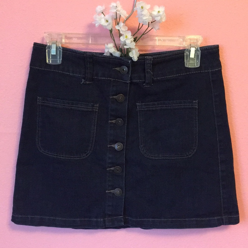 *SPRING SALE* 🔹 denim button down mini skirt 🔹